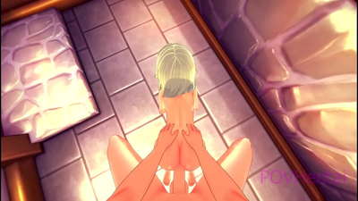 (تله) خدمتکار الوی به شما کمک می کند صورت خود را بشویید.